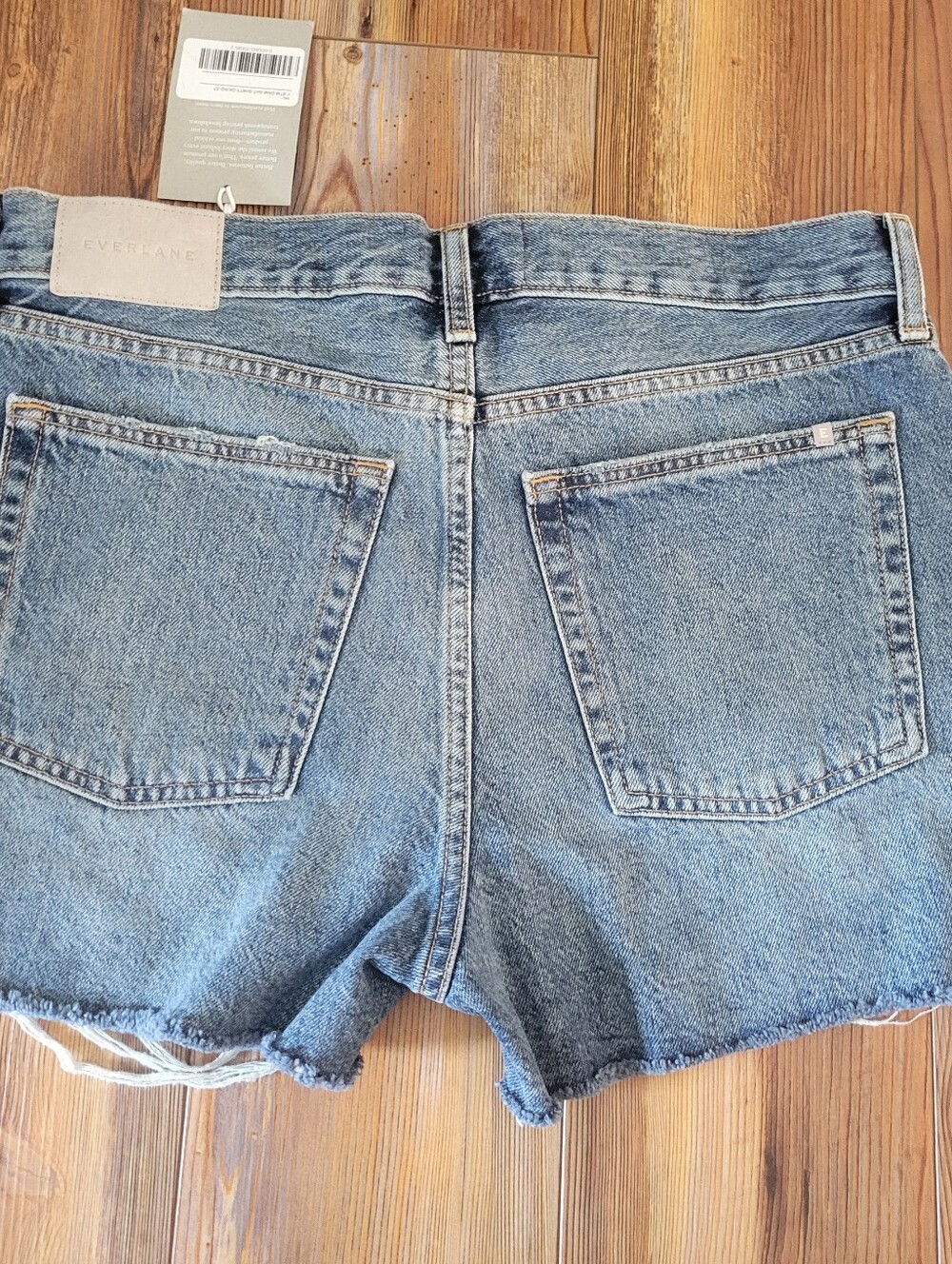 NWT Everlane Organic Cotton Relaxed 90s Shorts Womens Size 27 - Picture 8 of 15